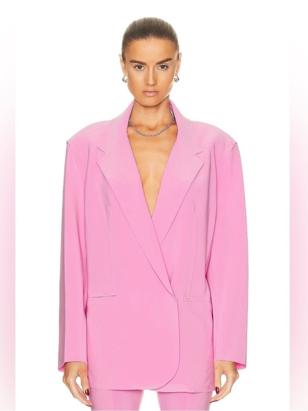 NORMA KAMALI double breasted oversized Blazer
